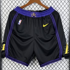 2023 LAKERS Black NBA Pants
