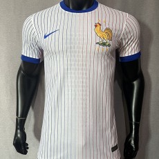 2024 France Away White Player Soccer jersey