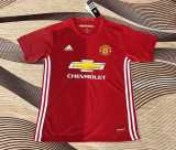 2016/17 Man Utd Home Retro Soccer jersey