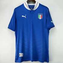2012/13 Italy Home Blue Retro Soccer jersey