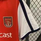 2001/02 ASN Home Red Retro Soccer jersey