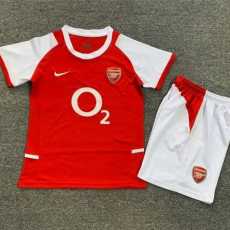 2002/03 ASN Home Red Retro Kids Soccer jersey