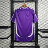 2006/07 R MAD Away Purple Retro Soccer jersey