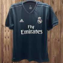 2018/19 R MAD Away Black Retro Soccer jersey