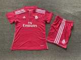 2014/15 R MAD Away Pink Retro Kids Soccer jersey