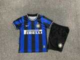 2009/10 INT Home Blue Retro Kids Soccer jersey