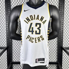 2023 PACERS SIAKAM #43 White NBA Jerseys
