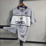 2000 PSG Away Gray Retro Soccer jersey