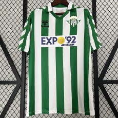 1988/89 Real Betis Home Green Retro Soccer jersey