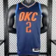 2023 THUNDER GIL GEOUS-ALEXANDER #2 Dark Blue NBA Jerseys