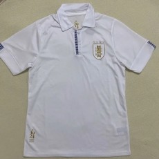 2024 Uruguay Away White Fans Soccer jersey