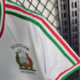 1985/86 Mexico Special Edition White Retro Soccer jersey