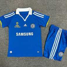 2007/08 CHE Home Blue Retro Kids Soccer jersey