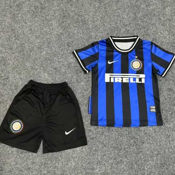 2010/11 INT Home Blue Retro Kids Soccer jersey