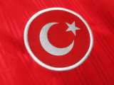 1996 Turkey Home Red Retro Soccer jersey