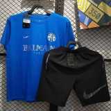 2024/25 BAR Blue Training Shorts Suit
