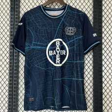 2024/25 Bayer 04 Leverkusen Special Edition Dark Blue Fans Soccer jersey