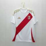 2024 Peru Home White Fans Soccer jersey
