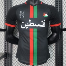 2024 Palestine Special Edition Black Player Soccer jersey