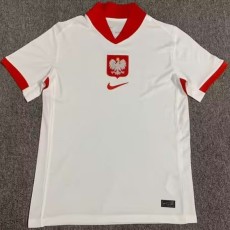 2024 Poland Home White Fans Soccer jersey