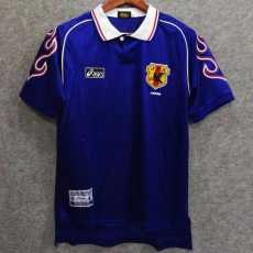 1998 Japan Home Blue Retro Soccer jersey