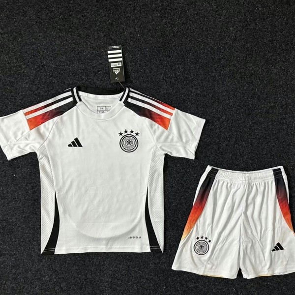 2024 Germany Home White Fans Kids Soccer jersey