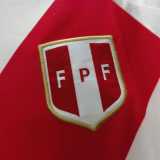 2024 Peru Home White Fans Soccer jersey