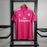 2014/15 R MAD Away Pink Retro Soccer jersey