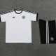 2024 Germany White Training Shorts Suit