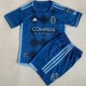 2024/25 Sporting Kansas City Away Blue Fans Kids Soccer jersey