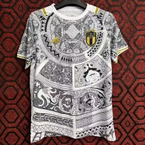 2024 Italy Special Edition Gray Fans Soccer jersey