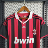 2009/10 ACM Home Red Retro Soccer jersey