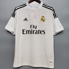 2014/15 R MAD Home White Retro Soccer jersey
