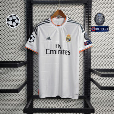 2013/14 R MAD Home White Retro Soccer jersey