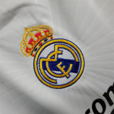 2010/11 R MAD Home White Retro Long Sleeve Soccer jersey
