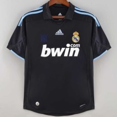 2009/10 R MAD Away Black Retro Soccer jersey