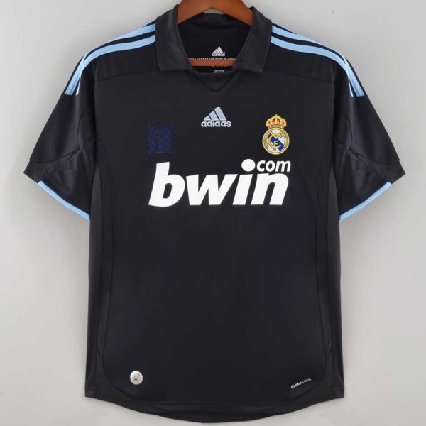 2009/10 R MAD Away Black Retro Soccer jersey