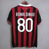 2009/10 ACM Home Red Retro Soccer jersey