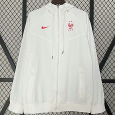 2024 France White Windbreaker