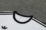 2024 Germany White Training Shorts Suit
