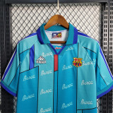 1996/97 BAR Away Blue Retro Soccer jersey