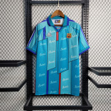 1996/97 BAR Away Blue Retro Soccer jersey