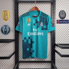 2017/18 R MAD 3RD Green Retro Soccer jersey