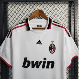 2009/10 ACM Away White Retro Soccer jersey