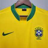 2006 Brazil Home Yellow Retro Soccer jersey