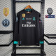 2017/18 R MAD Away Black Retro Long Sleeve Soccer jersey