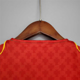 2004 Portugal Home Red Retro Soccer jersey