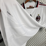 2009/10 ACM Away White Retro Soccer jersey