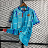 1996/97 BAR Away Blue Retro Soccer jersey