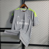 2015/16 R MAD Away Gray Retro Soccer jersey
